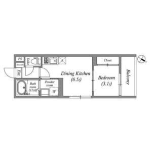 ハーモニーテラス青木3の間取り