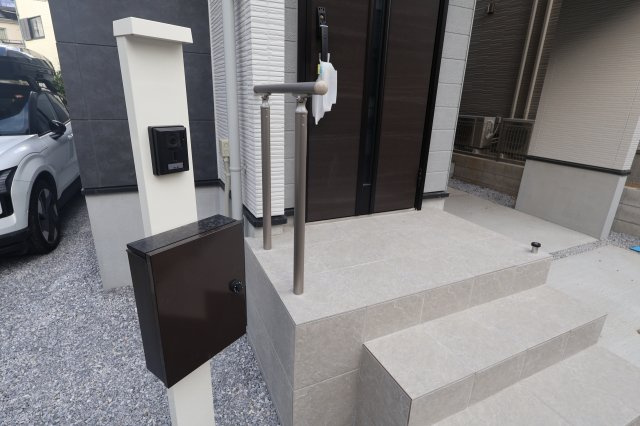 《仲介手数料無料》大宮区天沼町１丁目666-5(全1戸)新築一戸建てリガーレのセキュリティ|撮影日 2025年10月13日 15:30 晴れ