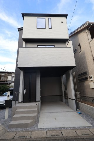 《仲介手数料無料》大宮区天沼町１丁目666-5(全1戸)新築一戸建てリガーレの外観|撮影日 2025年10月13日 15:30 晴れ