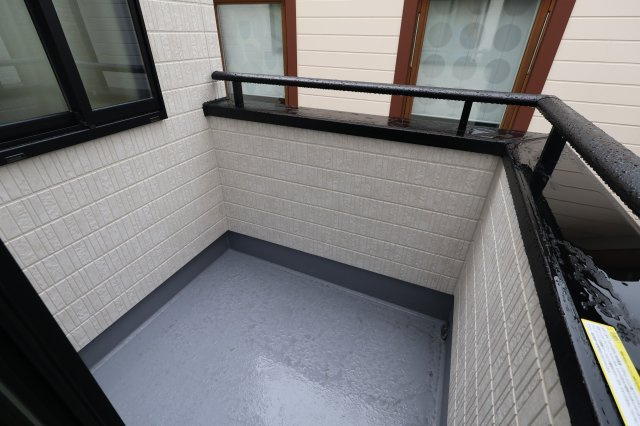 【バルコニー】 | 《仲介手数料無料》中央区新中里４丁目15(J号棟)新築一戸建てハートフルタウン | 2025年10月25日 15:00 雨