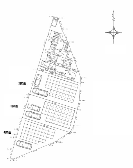 ■高座郡寒川町一之宮1丁目　建築条件無し　売地　区画4の土地図|区画４