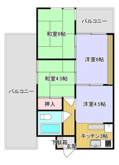 【間取り】 | パークシティマンション