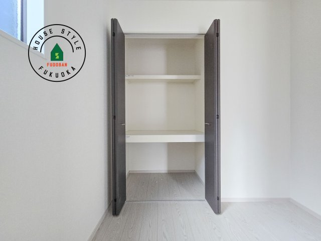 春日市白水ヶ丘2丁目第3-3棟（3号棟）の収納|大きなスペースがあり、収納には困りません。