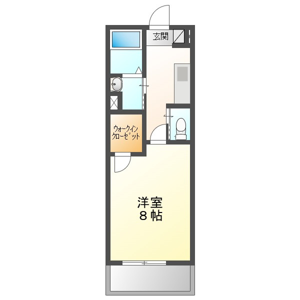 Ｍｏｎｏｌｉｔｈ　Ｂａｎｃｈｏの間取り