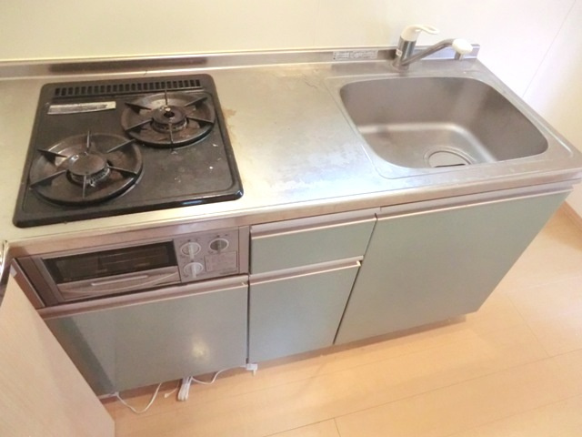 リベラオイカワのキッチン|★２口ガスシステムキッチン・プロパンガス仕様です。★