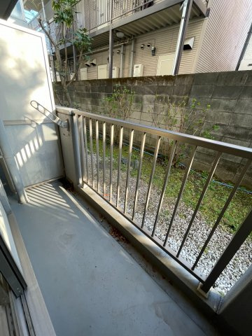 ガーデンホークのバルコニー