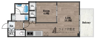 プレジオ永和ASIANの間取り