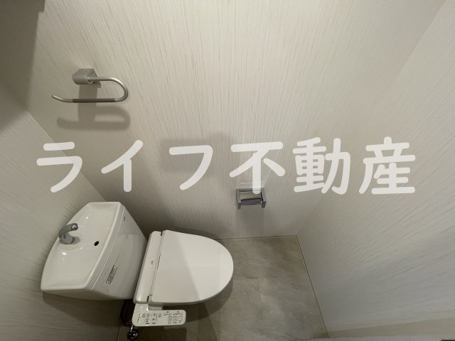 プレジオ永和ASIANのトイレ|ゆったりとした空間のトイレです