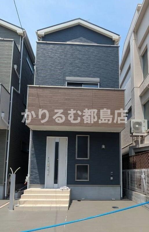 都島区都島本通3丁目B号棟・戸建のエントランス