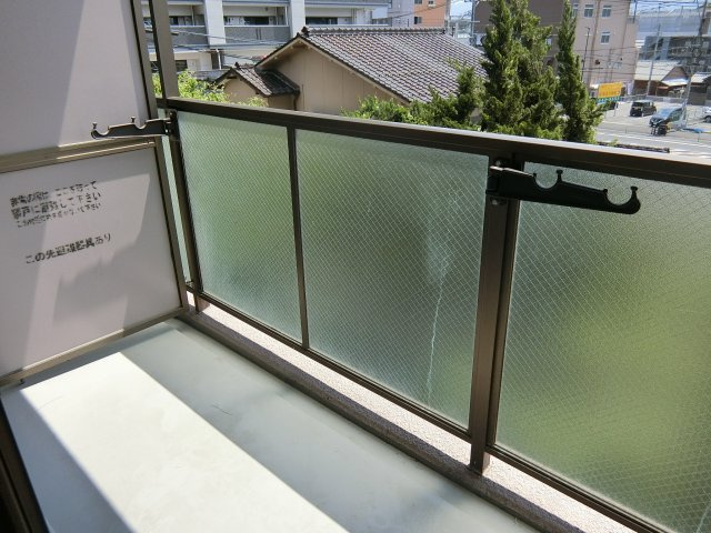 アルテハイム折尾のバルコニー