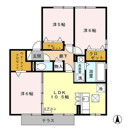 【間取り】 | ブリック スクウェア