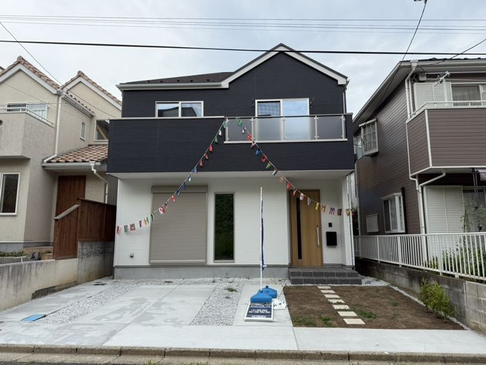 藤沢市大庭新築戸建て　3期1号棟の外観