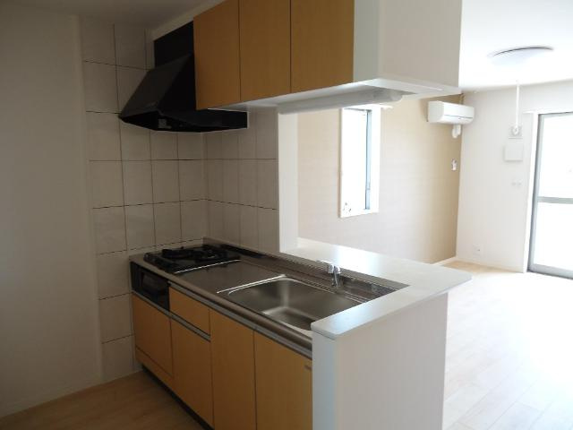 レ・セーナのキッチン|カウンターキッチン