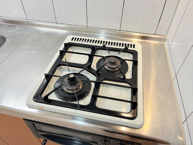 グレイスヴィラのキッチン|ガスコンロ