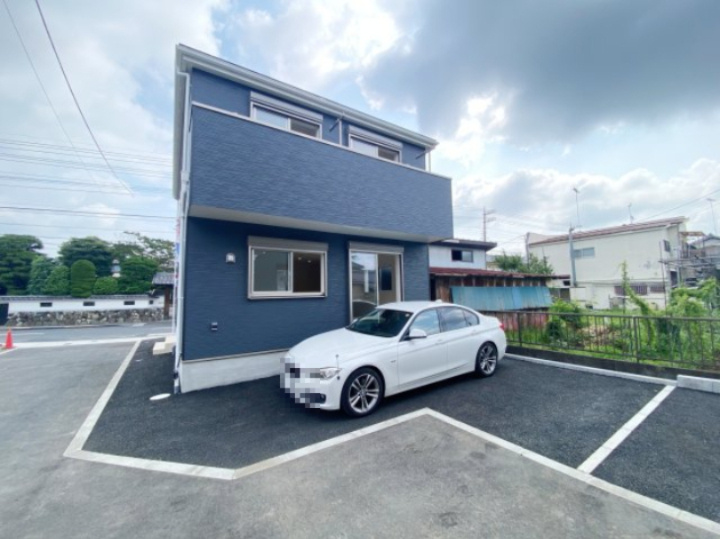 祝　成約済み　八王子市　諏訪町　新築戸建て　３５期の外観|～仲介手数料無料☆八王子ひなた不動産～八王子市諏訪町　新築戸建て