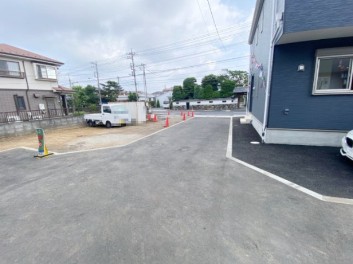 祝　成約済み　八王子市　諏訪町　新築戸建て　３５期の前面道路含む現地写真|～仲介手数料無料☆八王子ひなた不動産～八王子市諏訪町　新築戸建て