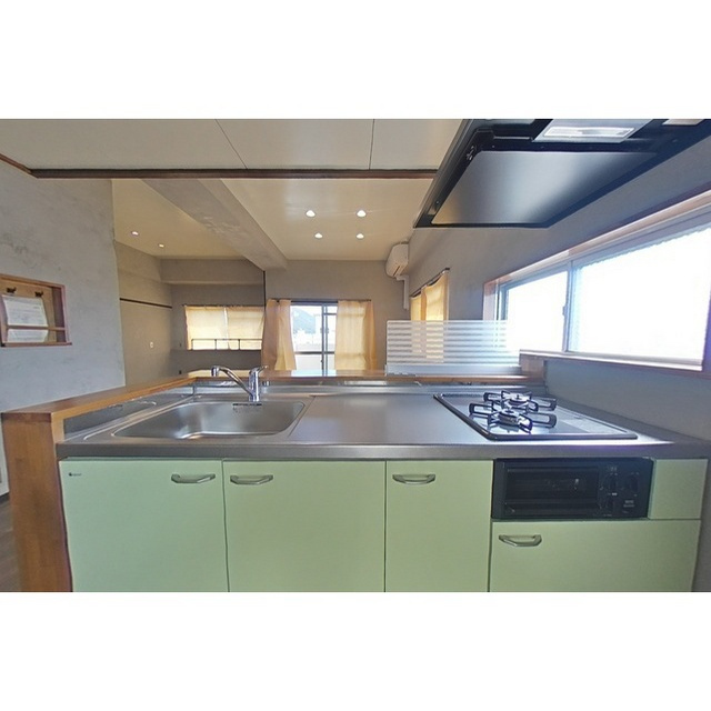 センハウスAのキッチン