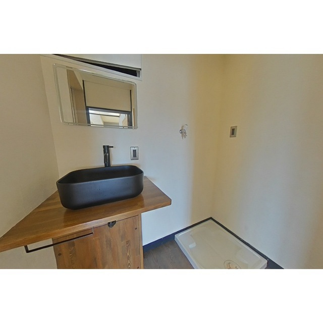 センハウスAの洗面所