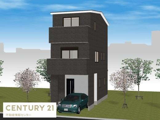 【その他】 | 八幡屋4丁目　建築条件付宅地 | 　建築参考プラン（間取り図面参照）
　延床面積：９５.５８平米
　間取り：４ＬＤＫ
　価格：２０８０万円