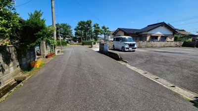 【前面道路含む現地写真】 | 米子市福市　土地 | 前面道路