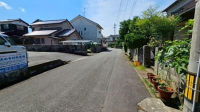 【前面道路含む現地写真】 | 米子市福市　土地 | 前面道路