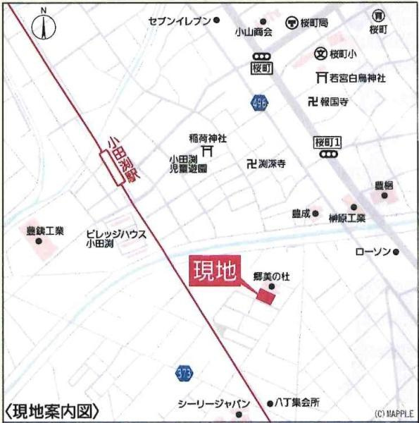 豊川市伊奈町第23　全6棟・3号棟のその他|現地案内図です。
