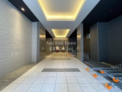 【ロビー】 | エルデ北堀江 | 高級感のあるスタイリッシュなロビーです！