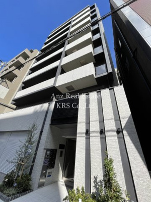 【外観】 | エルデ北堀江 | モノクロでスタイリッシュな外観のマンションです☆★