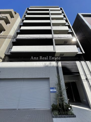 【外観】 | エルデ北堀江 | モノクロでスタイリッシュな外観のマンションです☆★