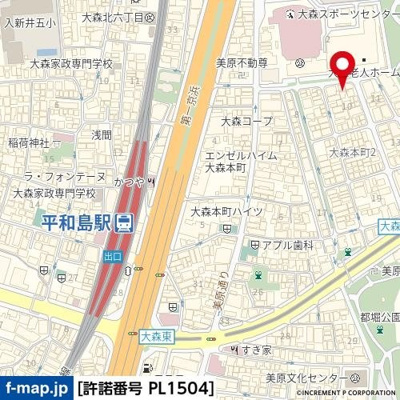 【地図】 | ヴィエント大森本町