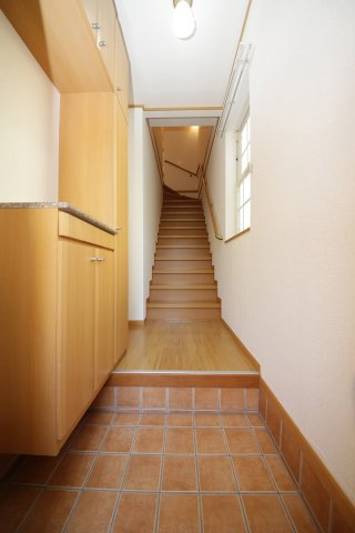 リヴェールＭの玄関