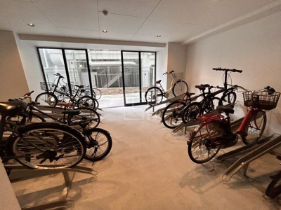 【その他共用部分】 | ブエナビスタ西天満 | ブエナビスタ西天満　駐輪場