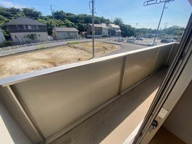 D-room南ヶ丘のバルコニー