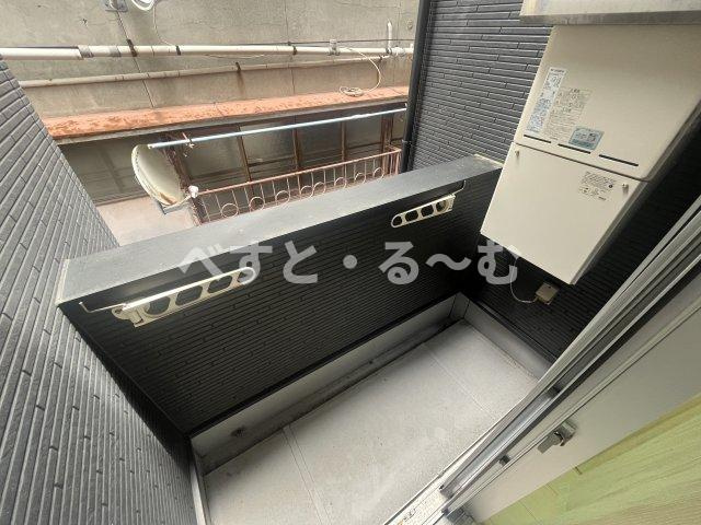 クレア―ジュ山手のバルコニー