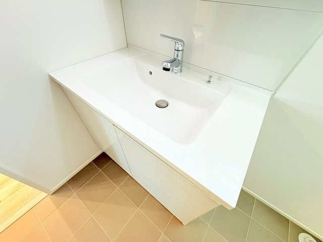 筑後市和泉タマタウン羽犬塚駅の独立洗面台