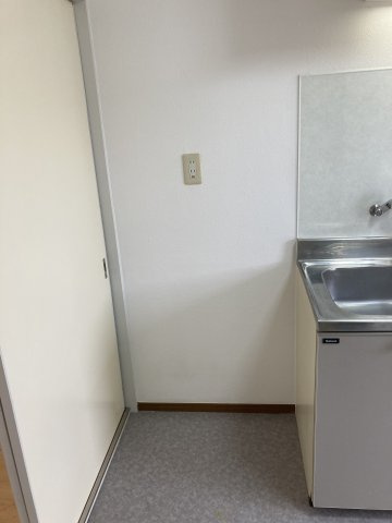 つくば市春日３丁目のアパートの設備|冷蔵庫置場