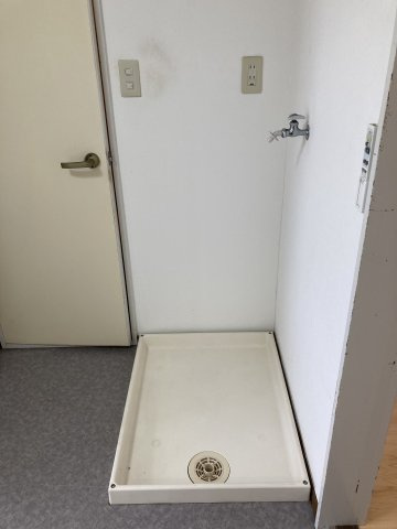 つくば市春日３丁目のアパートの設備|洗濯機置場