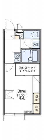 【間取り】 | レオパレスアルモニー