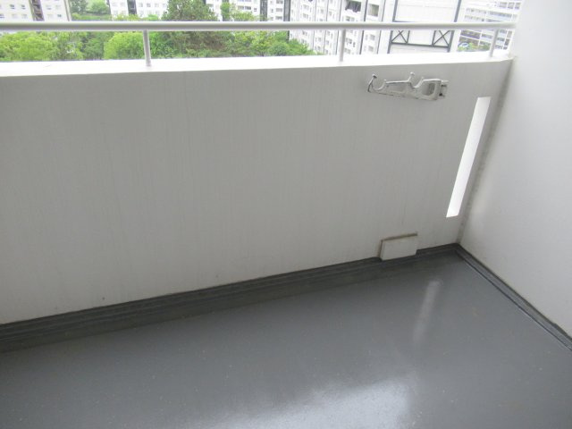 芦屋浜３ＬＤＫ（4街区）のバルコニー|落ち着いた時間を過ごせるバルコニーです