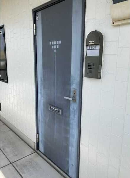 ハウスKⅡ　B　　　刈谷市近郊の賃貸はクラスホームの玄関