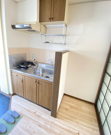 ブルーシャンBのキッチン