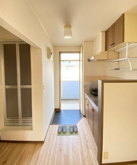 ブルーシャンBの玄関