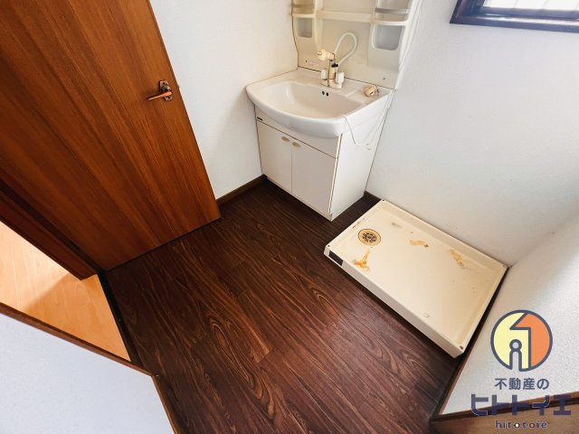 吉開一戸建の洗面所