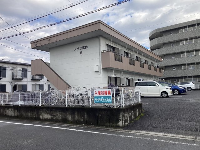 つくば市春日４丁目のアパートの外観