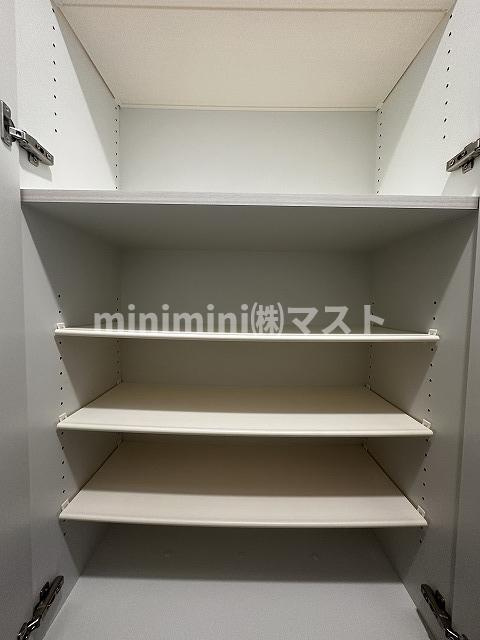 大阪市西区本田２丁目の賃貸マンションの収納