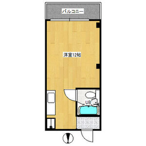 フラッグス肥後橋の間取り