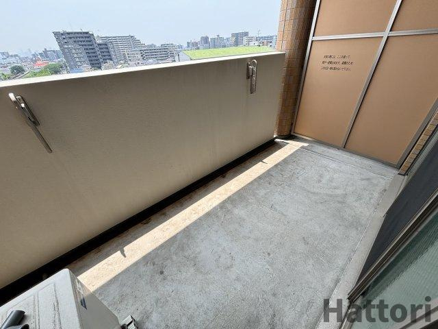 ルーヴェンブルン豊津のバルコニー