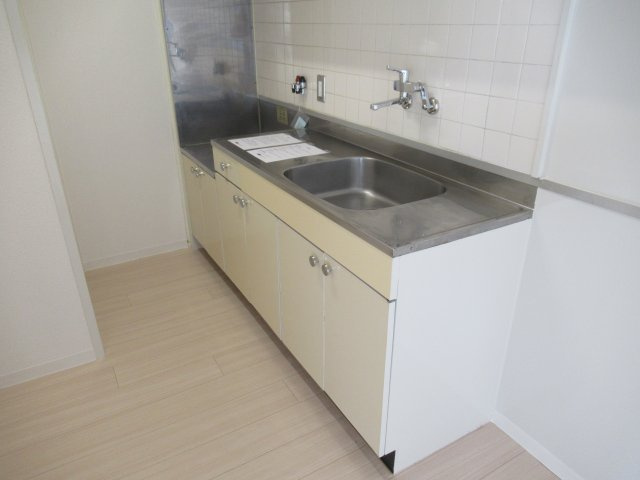 芦屋浜３ＬＤＫ（5街区）のキッチン|お料理しやすいキッチンです