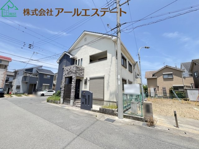 姫路市網干区新在家　　山陽電鉄「山陽網干駅」徒歩19分の前面道路含む現地写真