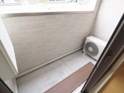 【バルコニー】 | フレッシュリーＡ | 落ち着いた時間を過ごせるバルコニーです